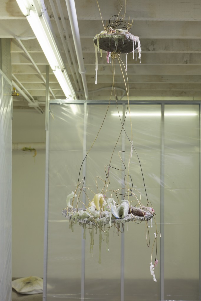 Kelly Akashi Candle Filter Structure (Axis Mundi), 2015