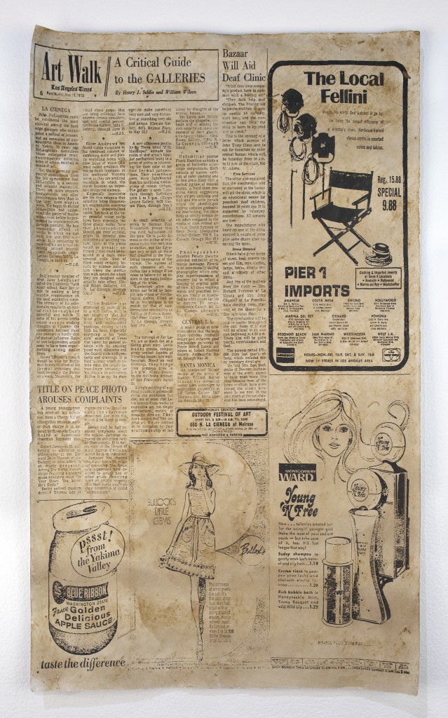 FIONA CONNOR Ma #9 (Newspaper article featuring John McLaughlin from the Los Angeles Times) 1956-87