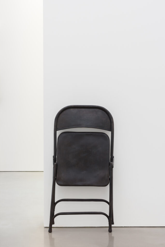 Untitled (folding chair) by Fiona Connor